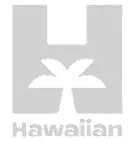 Hawaiian Poke Bowl Logo Grayscale